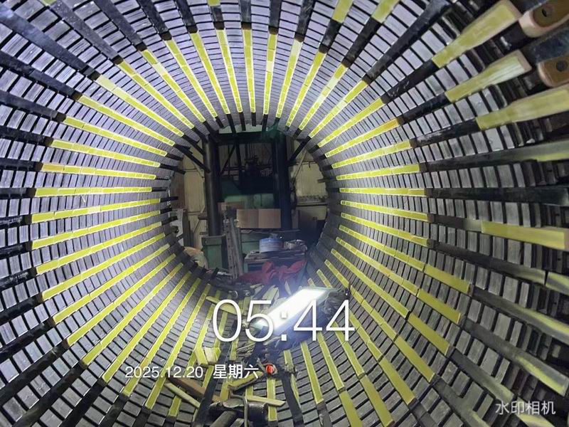 12MW發(fā)電機定子維修